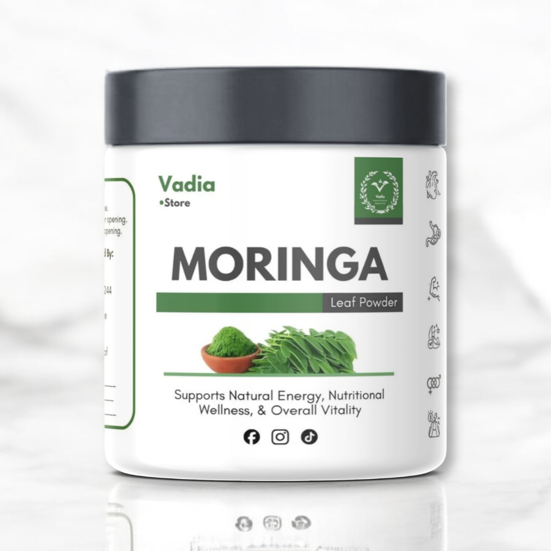 Moringa Powder – Nourishes Body & Boosts Mood - Detoxifies Body, Helps in Weight Loss & Rich in Nutrients